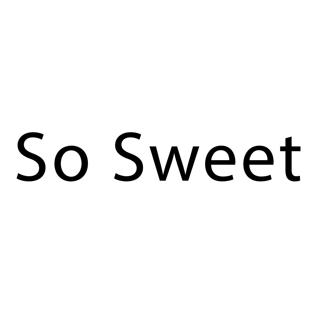 So Sweet - سو سويت 