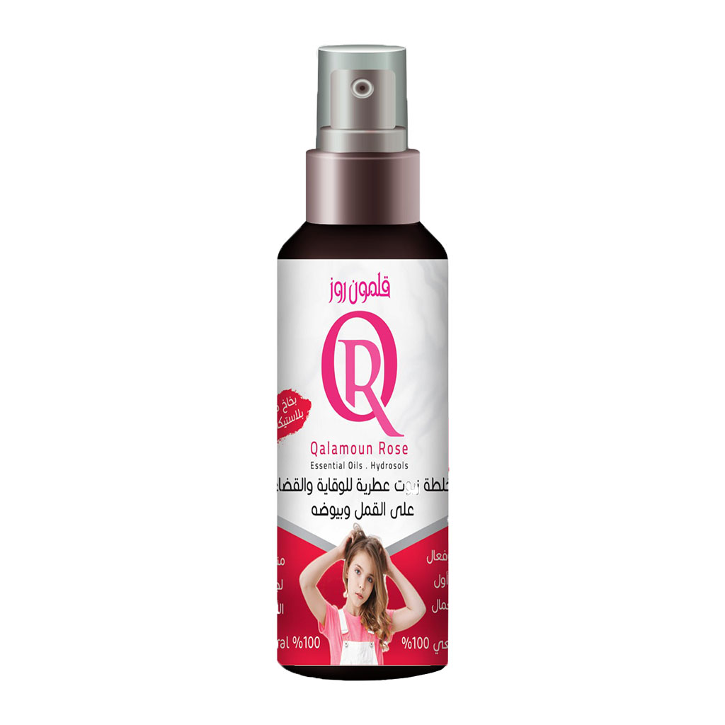 Qalamoun Rose - To treat lice Relief Oil 125ml