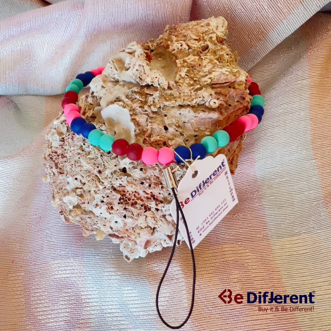 Be Different - Mobile Pendant Colored Stones