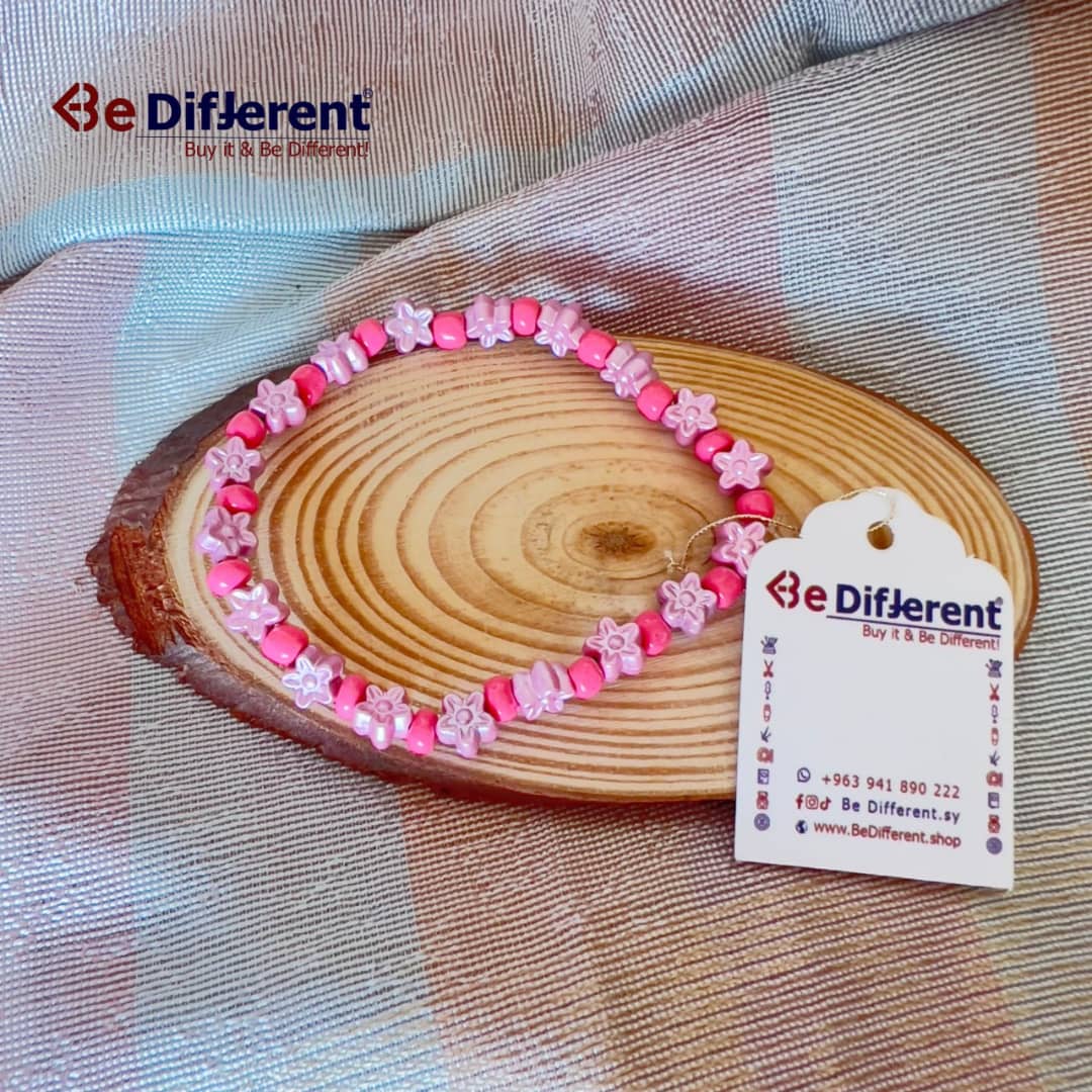 Be Different - Bracelet Stars Pink