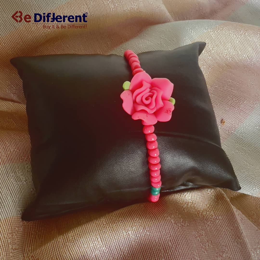 Be Different - Bracelet Flower Fuchsia