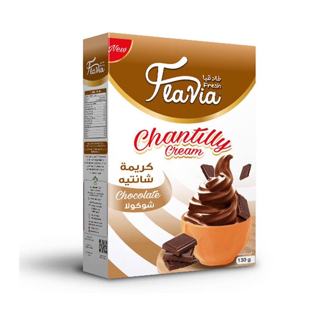 FlaVia - Chantilly Cream Chocolate 130 grams