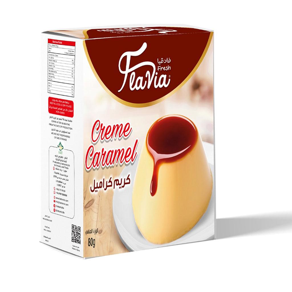 FlaVia - Cream Caramel 80 grams