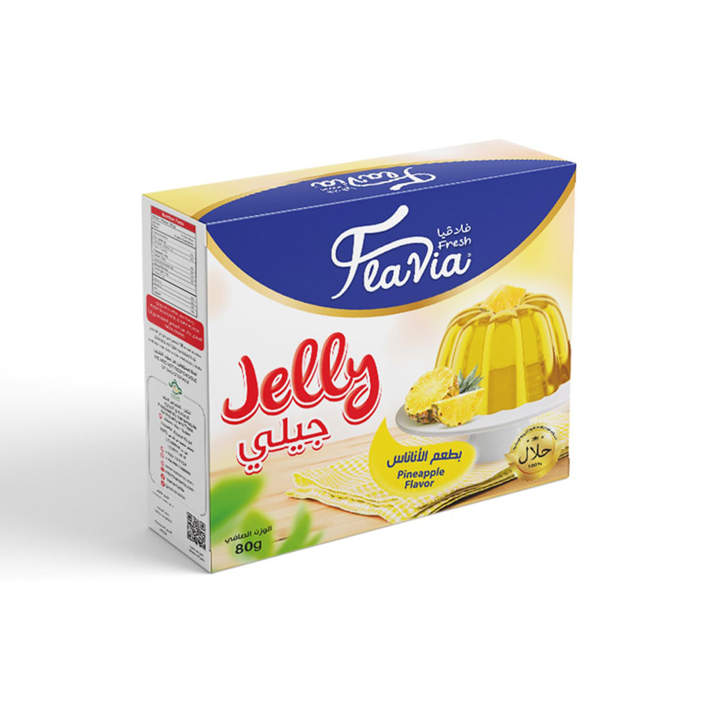 FlaVia - Jelly Pineapple Flavor 80 grams