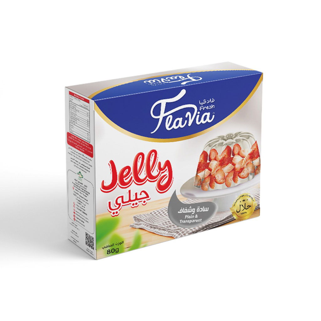 FlaVia - Jelly Plain  & Transparent 80 grams