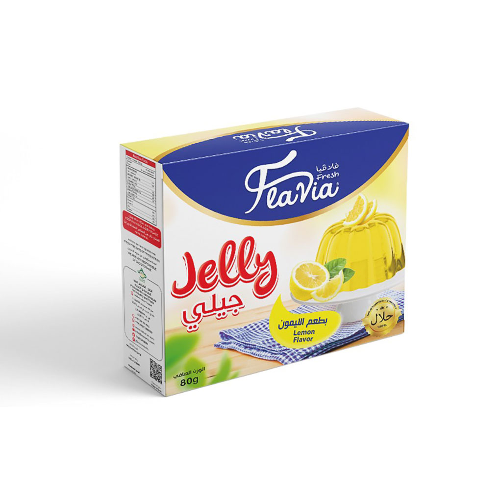 FlaVia - Jelly Lemon Flavor 80 grams