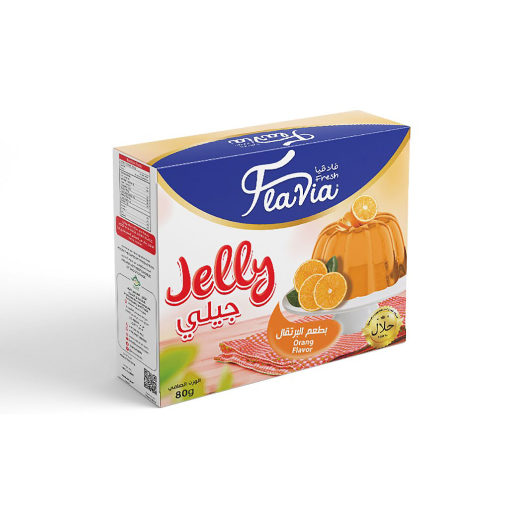 FlaVia - Jelly Orange Flavor 80 grams