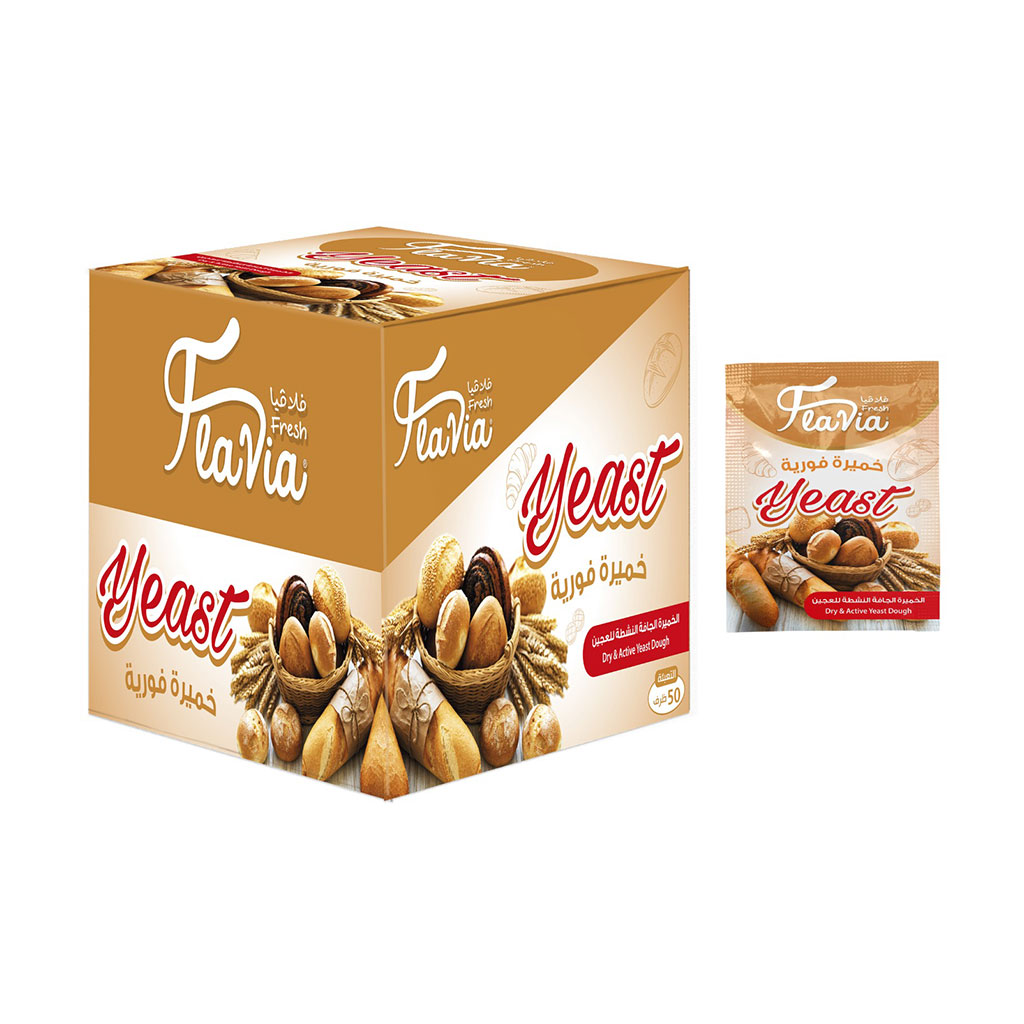 FlaVia - Yeast 50 Sachets