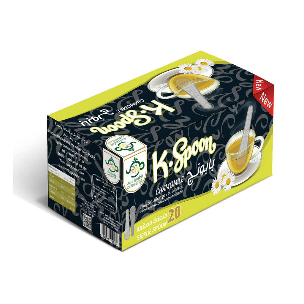 K.Spoon - Chamomile with Sugar Sachet 20 Sterlie Spoon