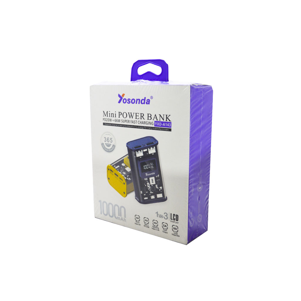 يوسوندا - بور بانك 66w واط 10000mAh
