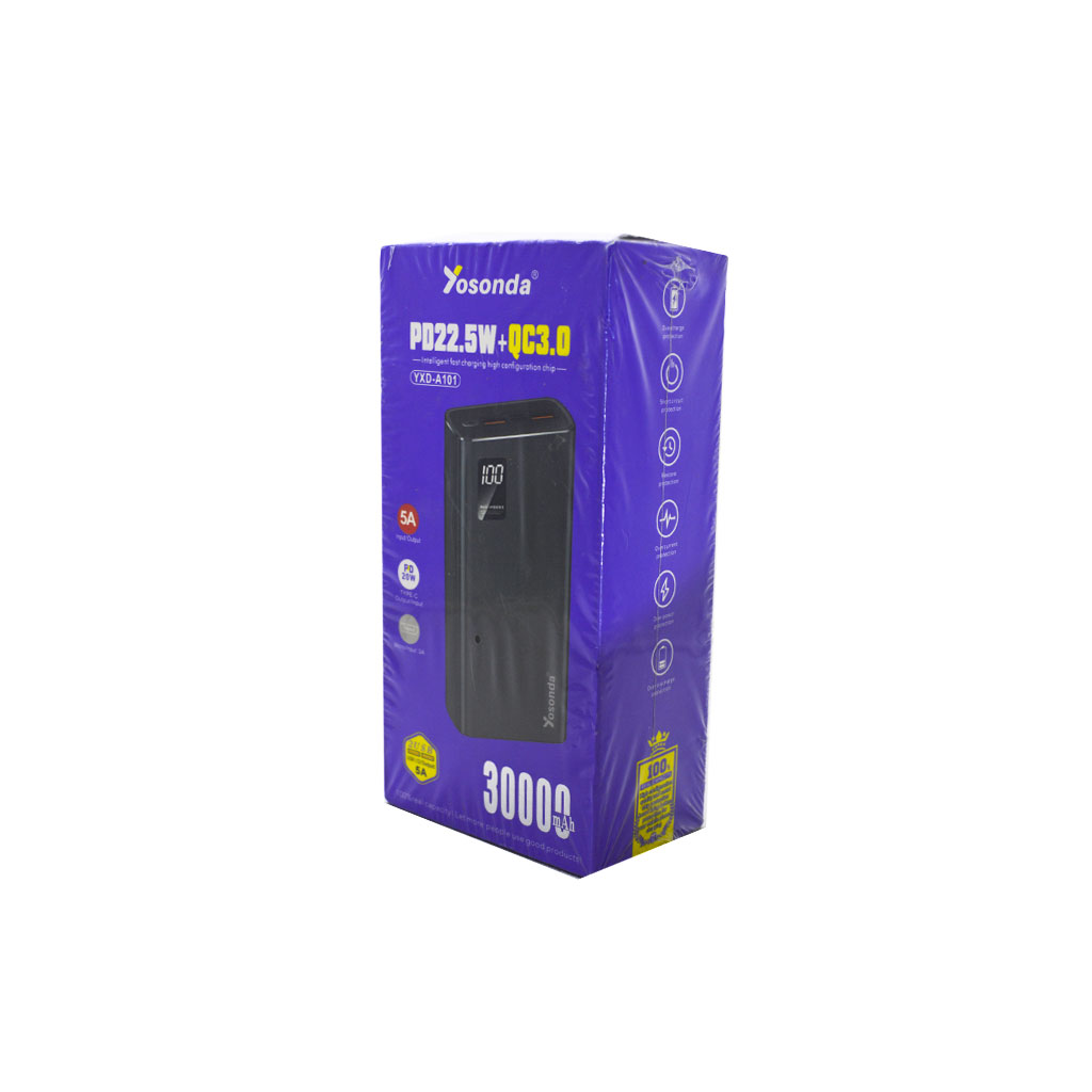 يوسوندا - بور بانك 20w واط 30000mAh