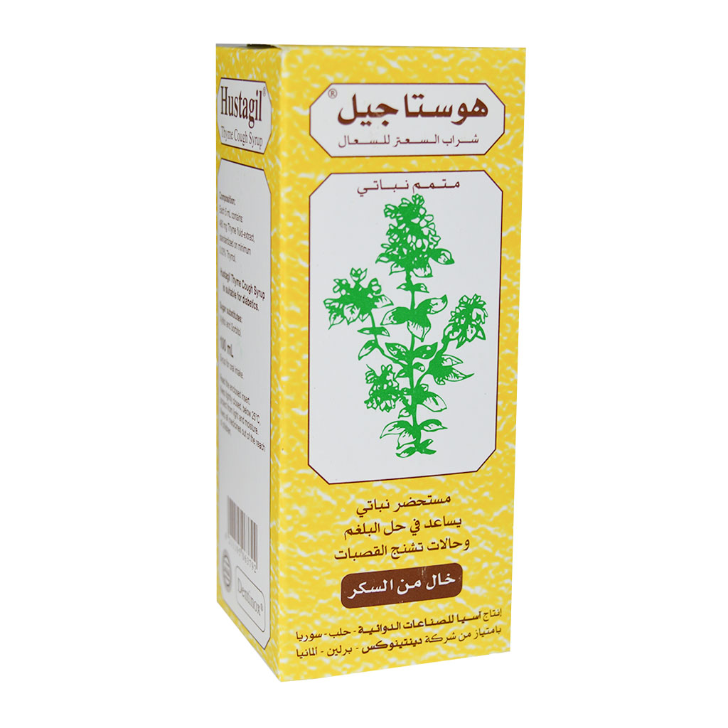 Asia - Hustagil Thyme Cough Syrup Herbal Supplement 100 ml