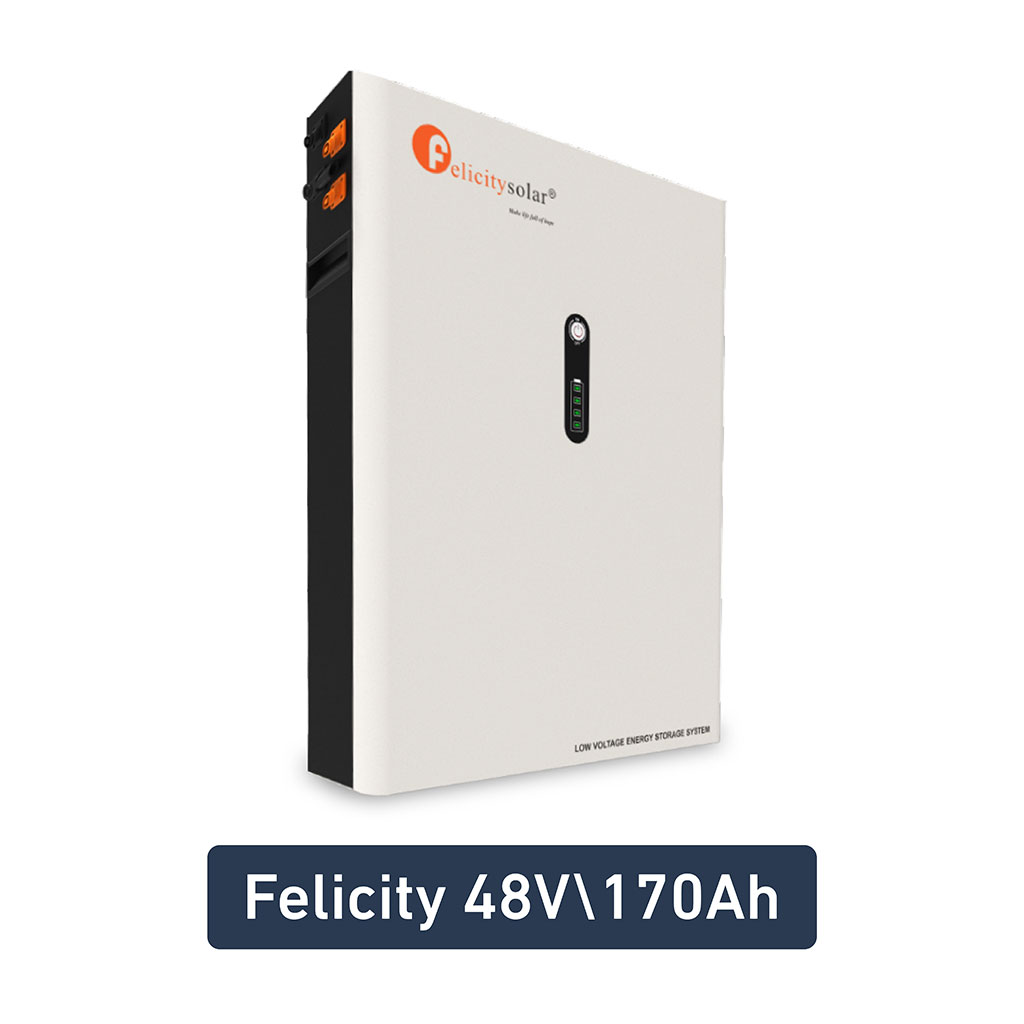 Felicity - Lithium Solar Batteries 48v 170aH 10kwH with BMS