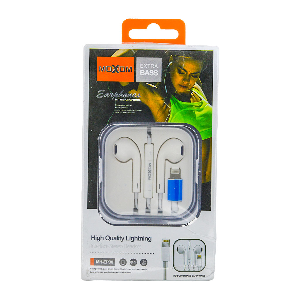 MOXOM -  Smart Sound EARPHONE Ios White MH-EP30
