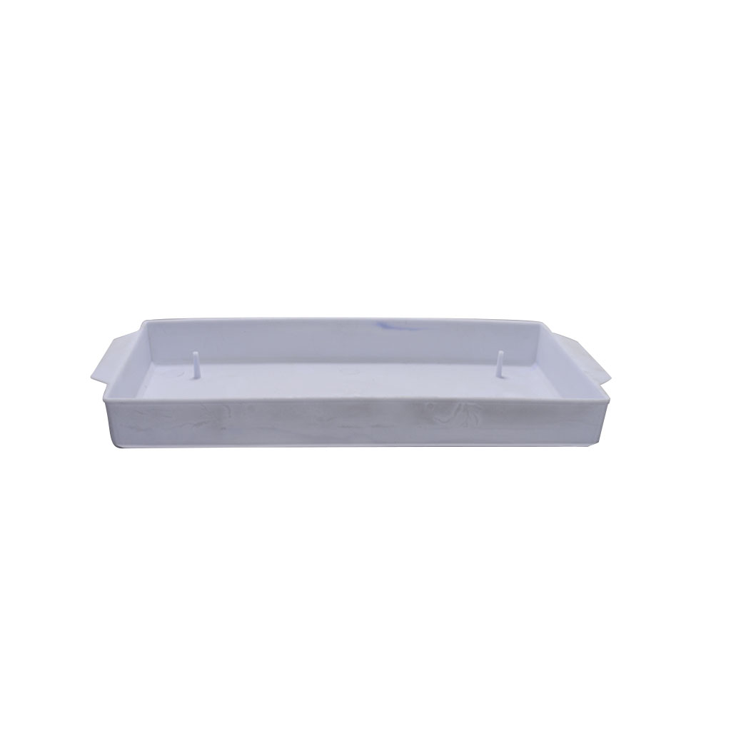 Balaa  Plast - Spong Plastic Tray 23 cm White