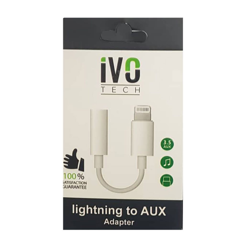 ivo TECH - Audio Cable adapter from iPhone to AUX 3.5mm