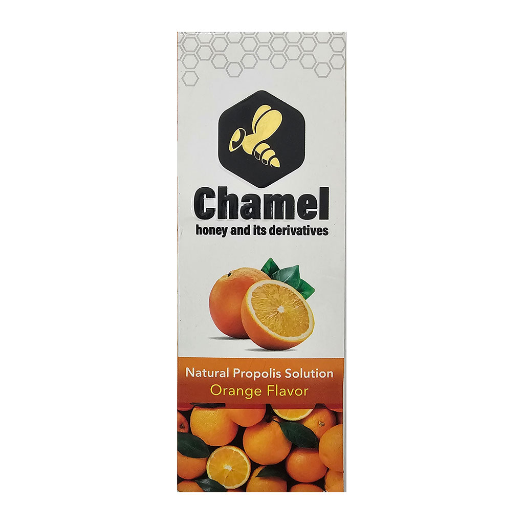 Chamel -  Honey & Natural Propolis Solution Orange Flavor