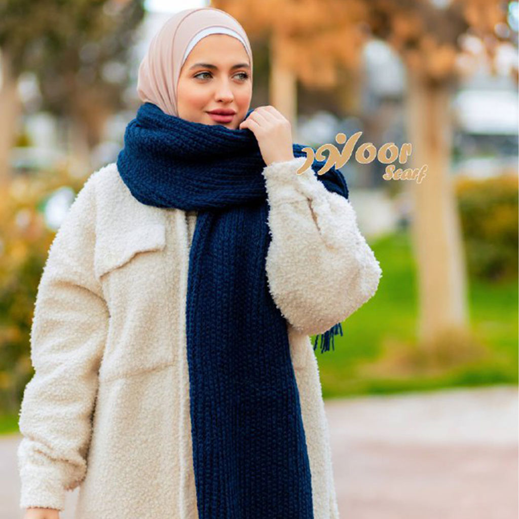 Noor Scarf - Women's Woolen Shawl Diva