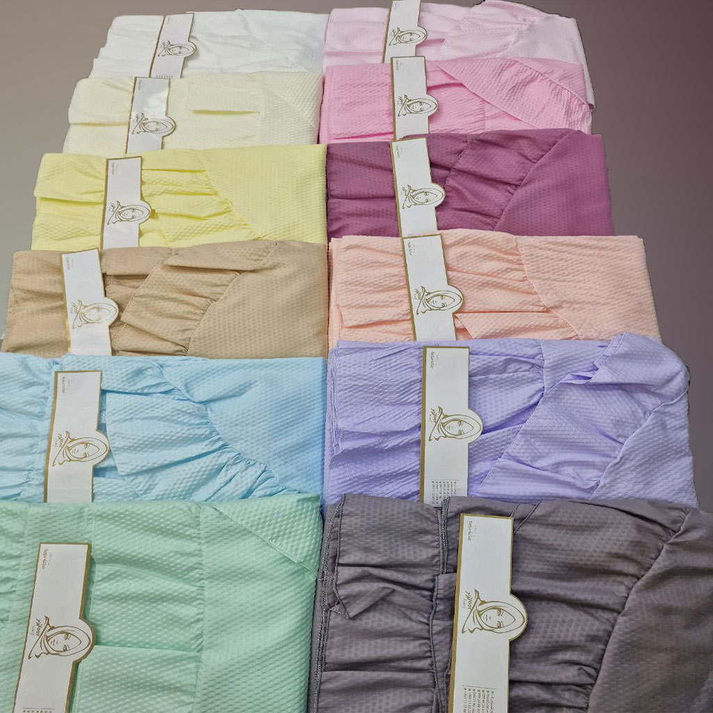 Noor Scarf - Plain Cornice Prayer Set Without Sleeves