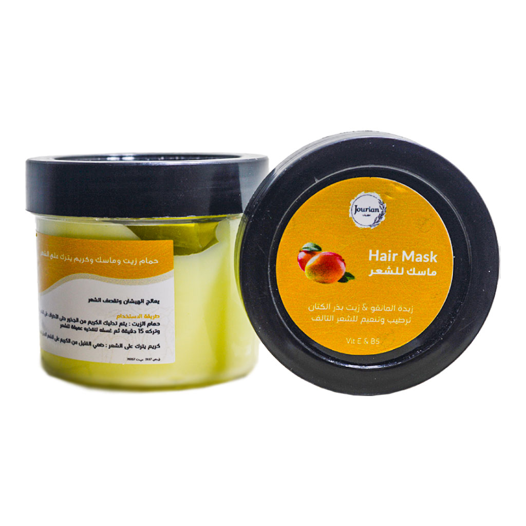 Jourian - Hair Mask Mango & Linseed Butter for Damaged Hair 150ml