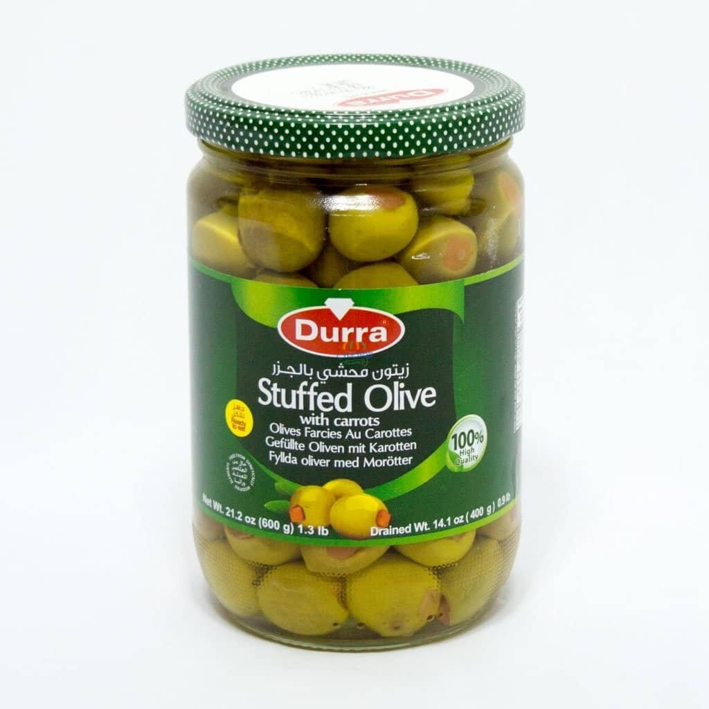 Durra - Green Olive Staffed 600 Grams