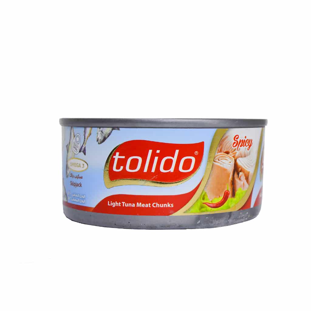 Tolido - White Tuna Meat Golden Solid 185 Grams