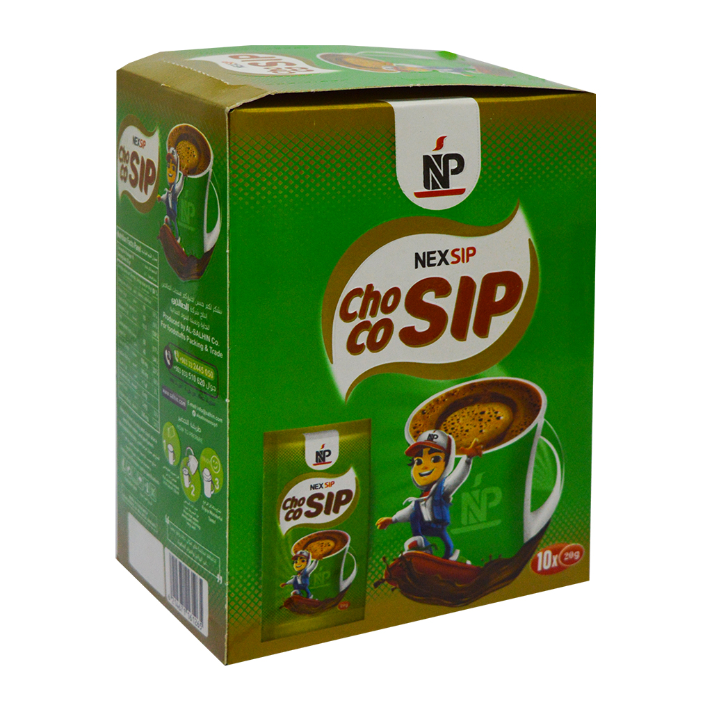 NEX SIP - ChocoSIP 20 Grams 10 Sachet