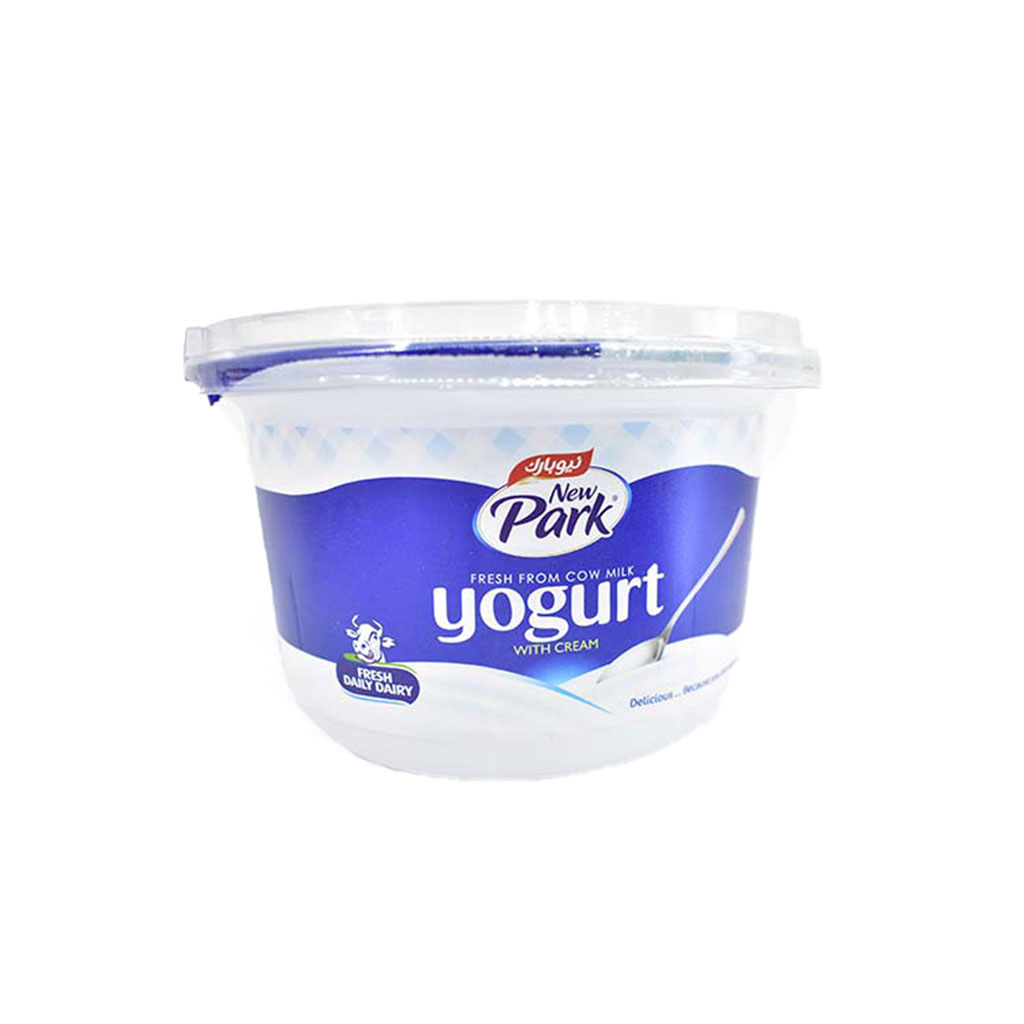 New Park - Fresh Yogurt with Cream from Cow Milk 800 Grams