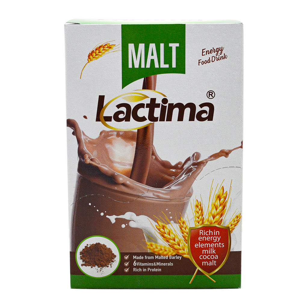 Lactima - Malt Chocolate Drink 12 Sachets