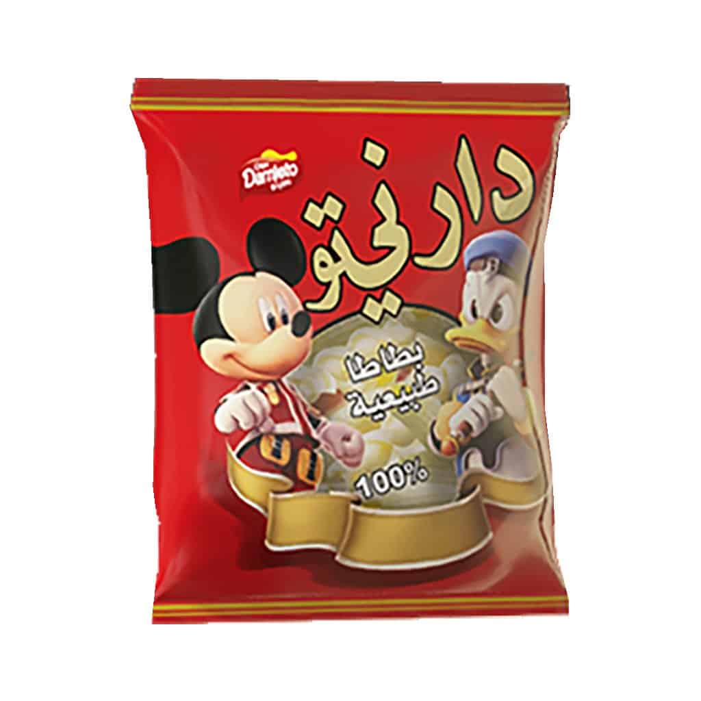 دارنيتو - شيبس بالنكهة الطبيعية 15 غرام