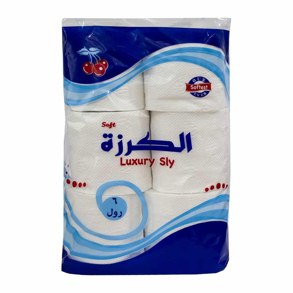 الكرزة - مناديل ناعمة 6 رول
