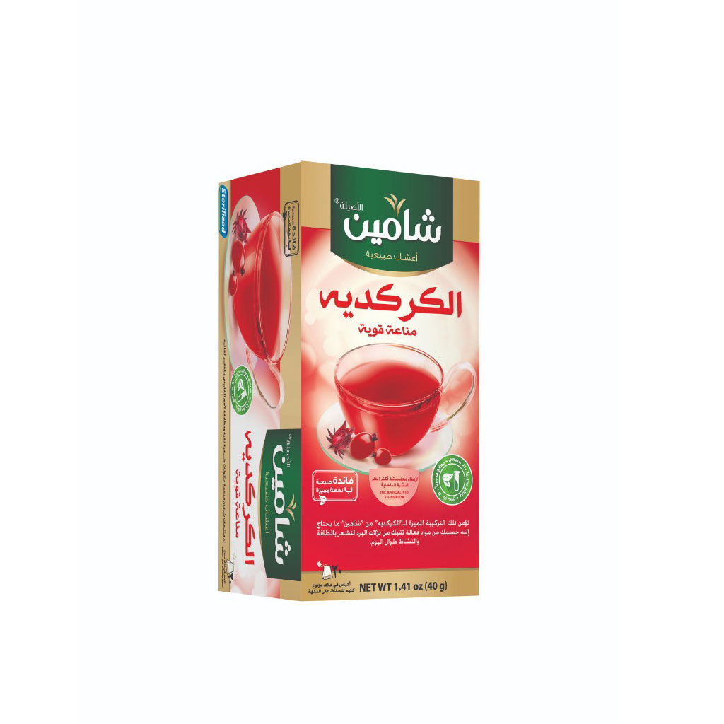 Chamain - Hibiscus & Rose 20 Sachets