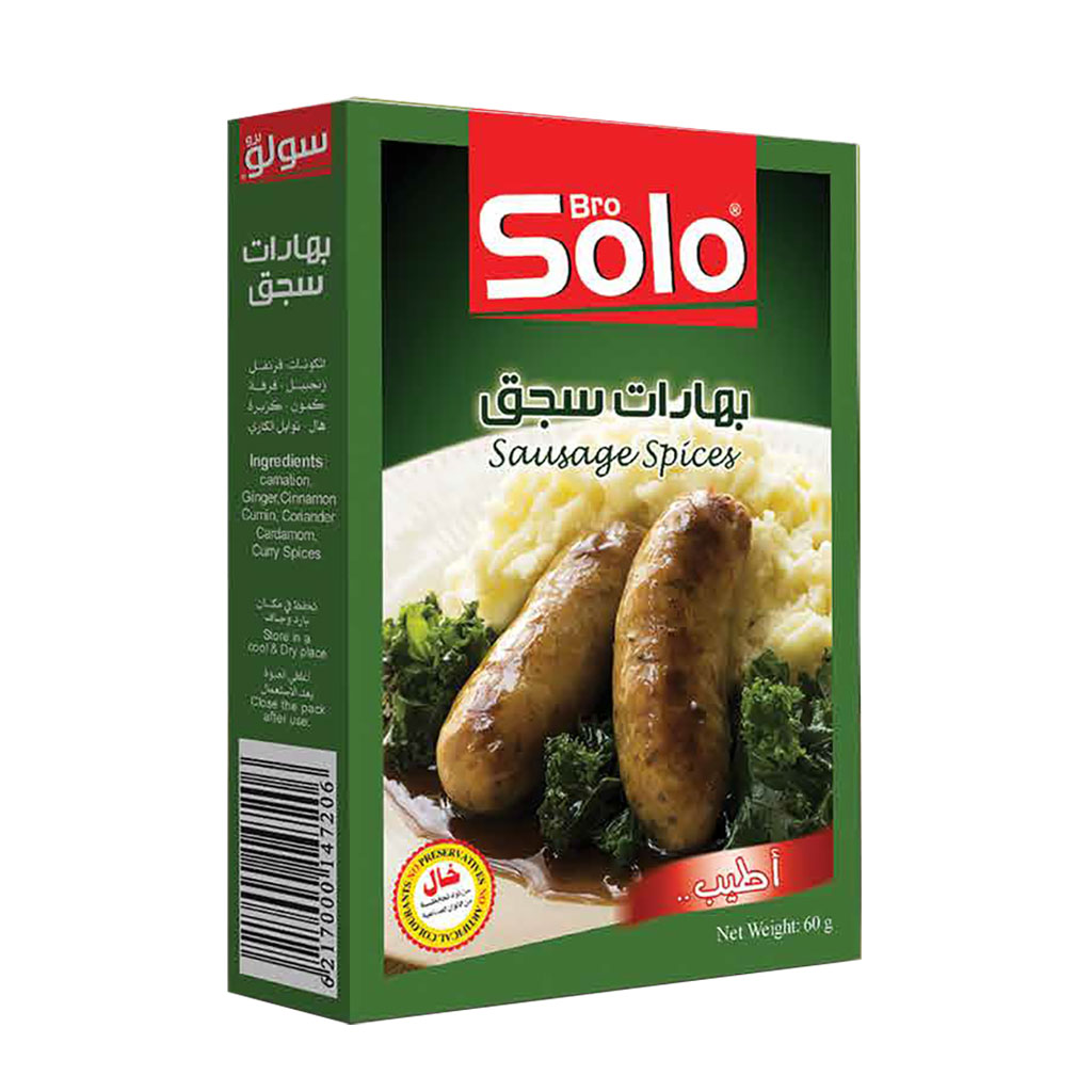 Solo - Sausage Spices 60 Grams