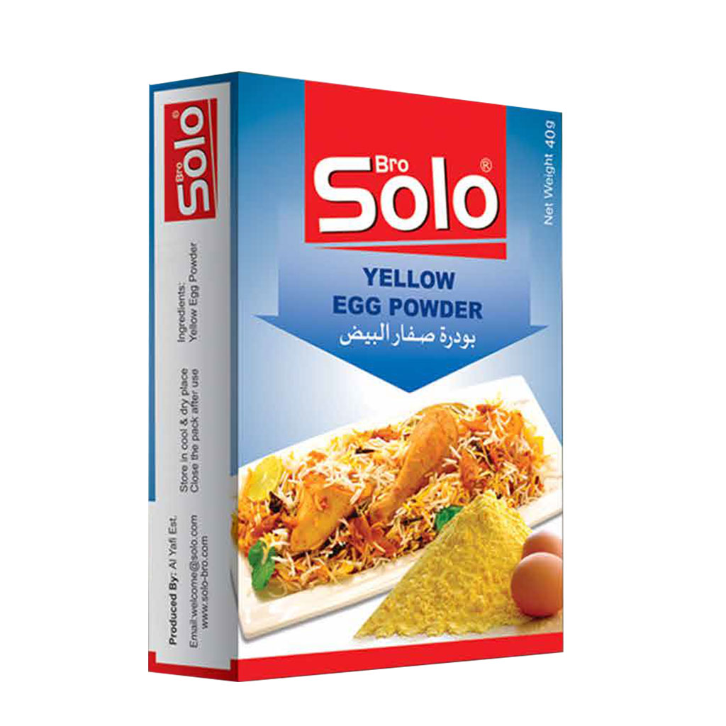 Solo - Eggs Yolk Powder 40 Grams