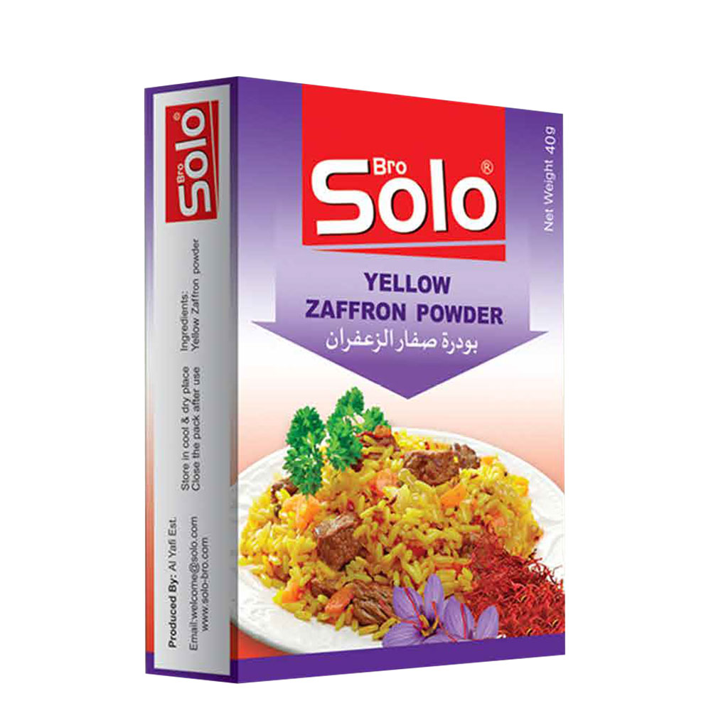 Solo - Saffron Yolk Powder 40 Grams