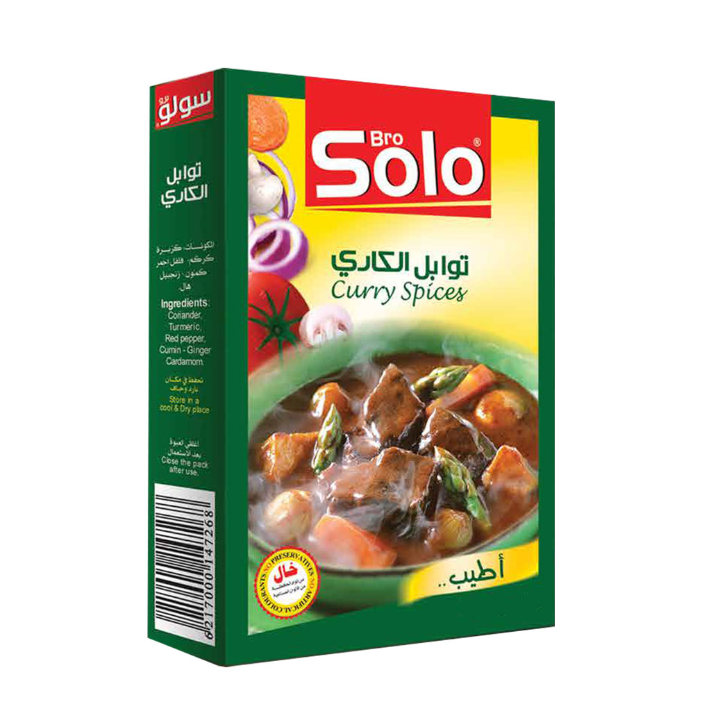 Solo - Curry Spices 60 Grams