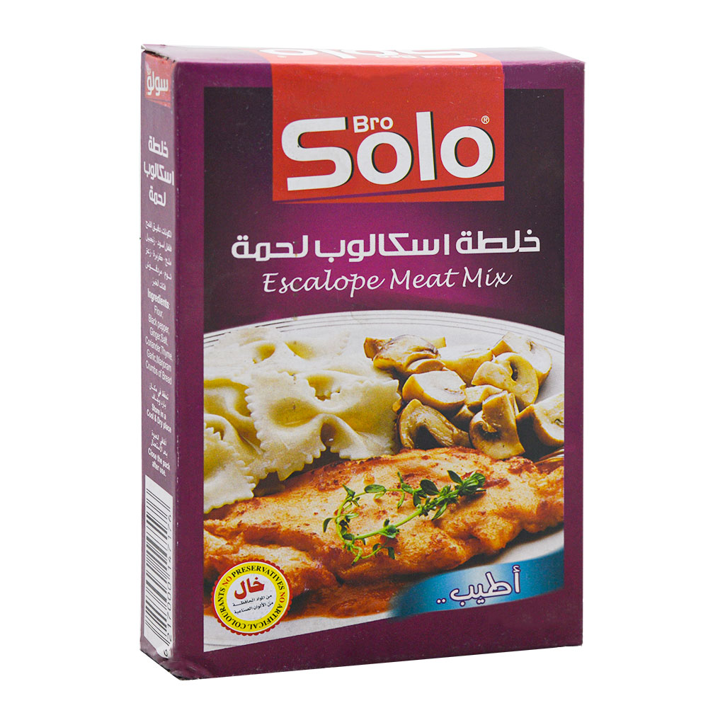 Solo - Meat Escalope Mix 160 Grams