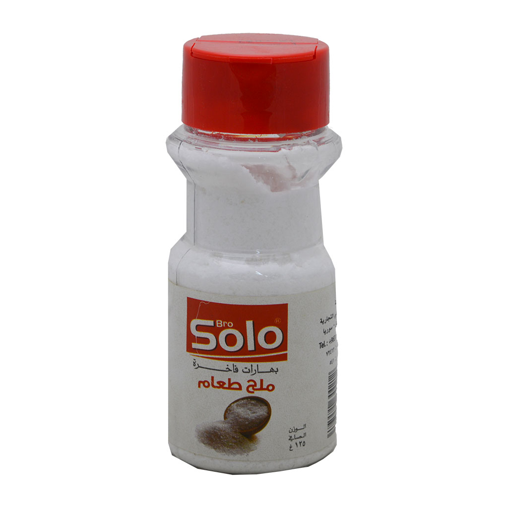 Solo - Salt 125 Grams