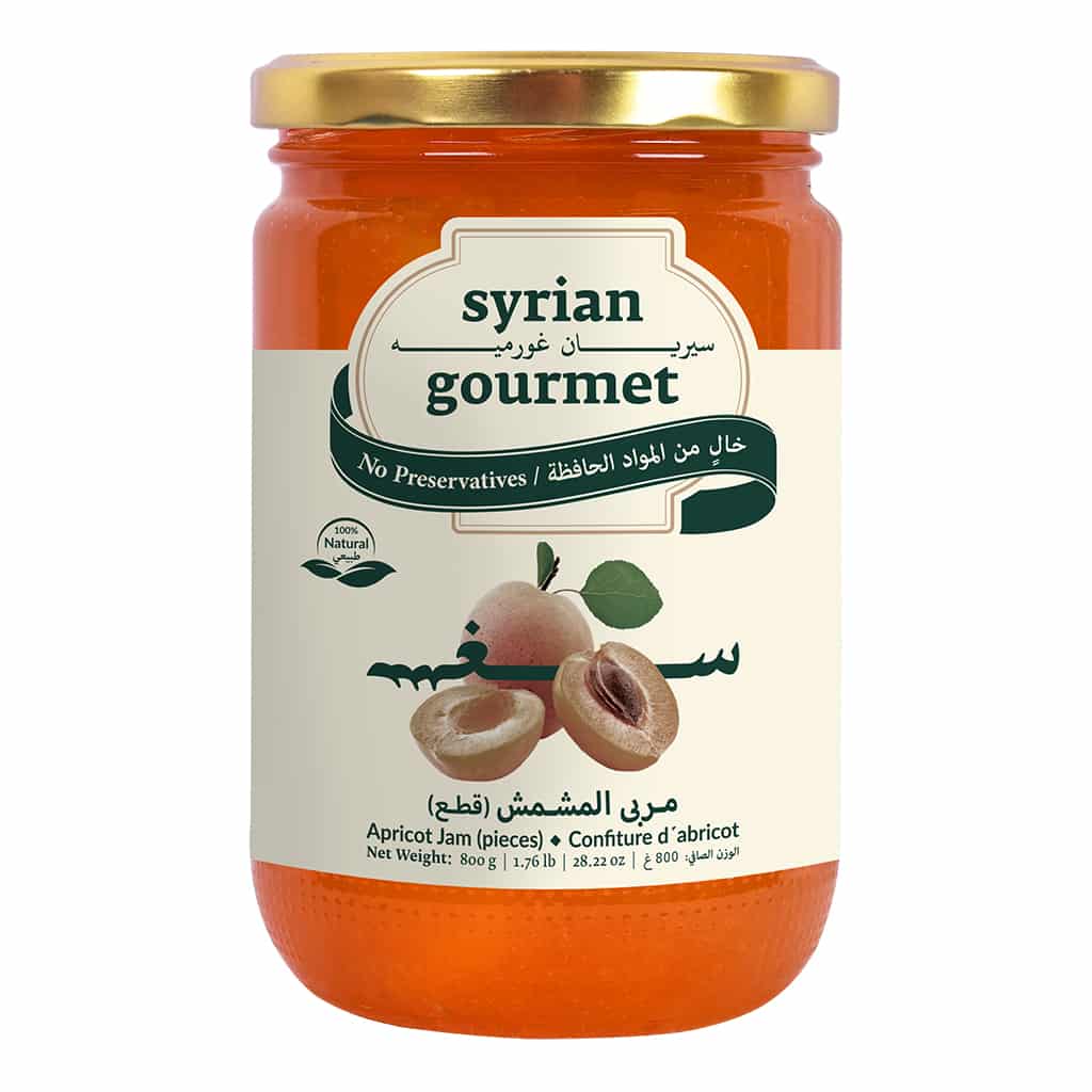 syrian gourmet - Jam Pieces 800 Grams