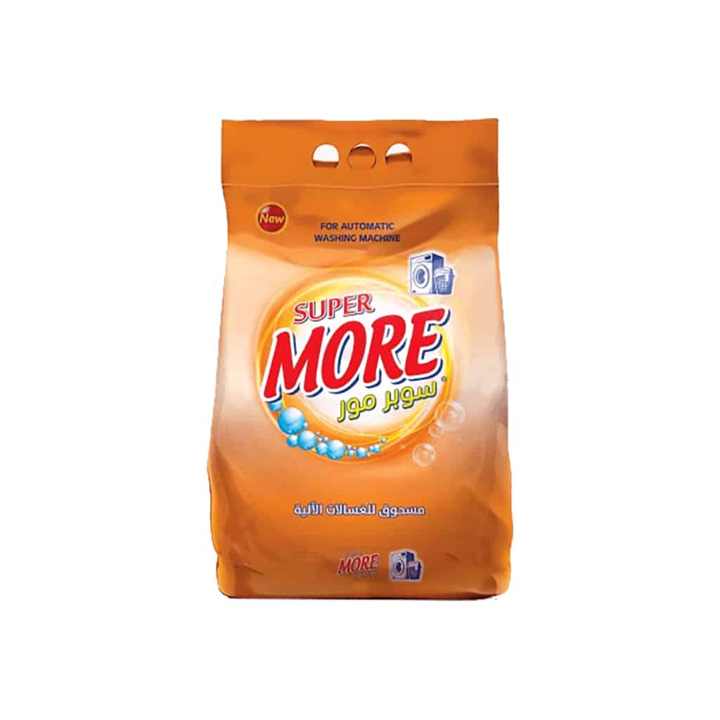 Super More - Detergent for Automatic Washing Machine Orange 2 Kg + 250 Grams Free