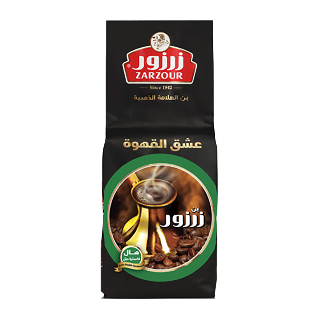 Zarzour - Coffee with extra Cardamom 500 grams Red