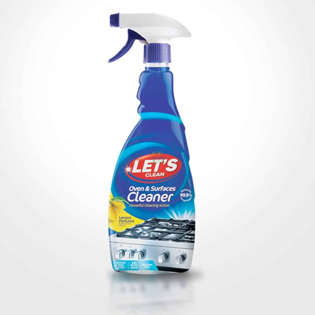 Let's Clean - Oven & Surfaces Cleaner Lemon Perfume 600 ml