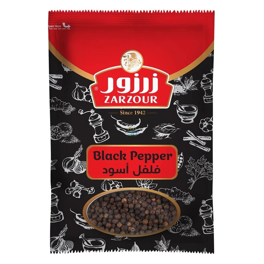 Zarzour - Black Pepper Whole 40 grams