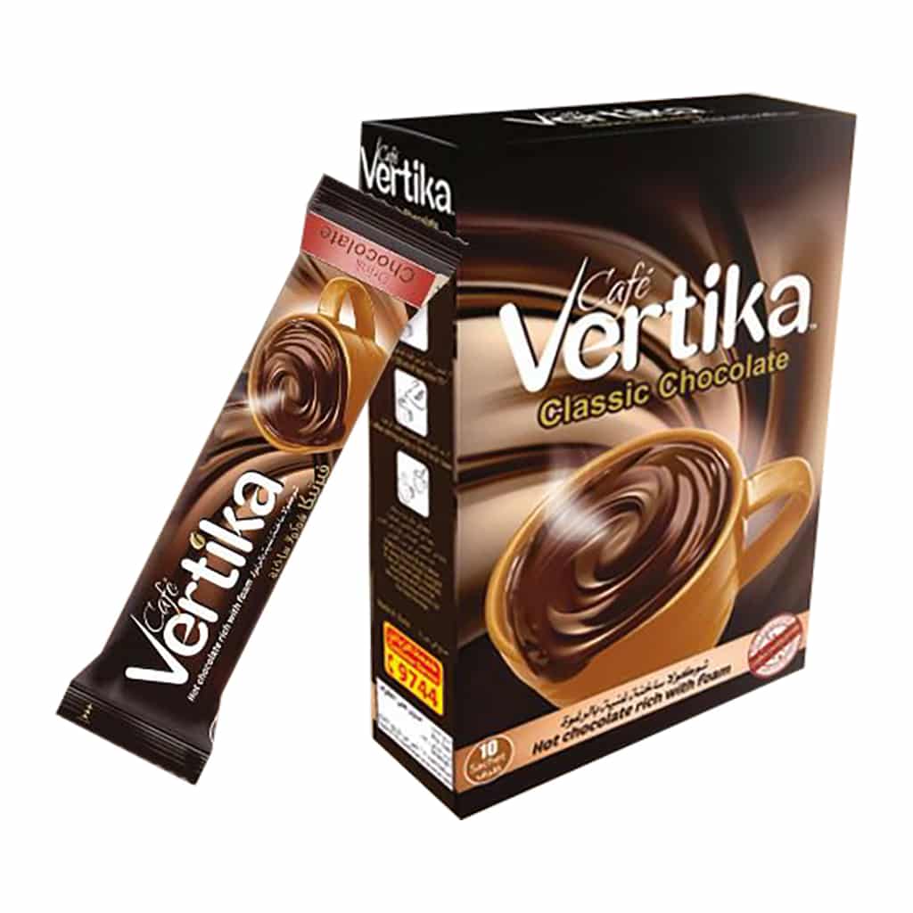 Vertika - Hot Chocolate Powder  10 Sachet