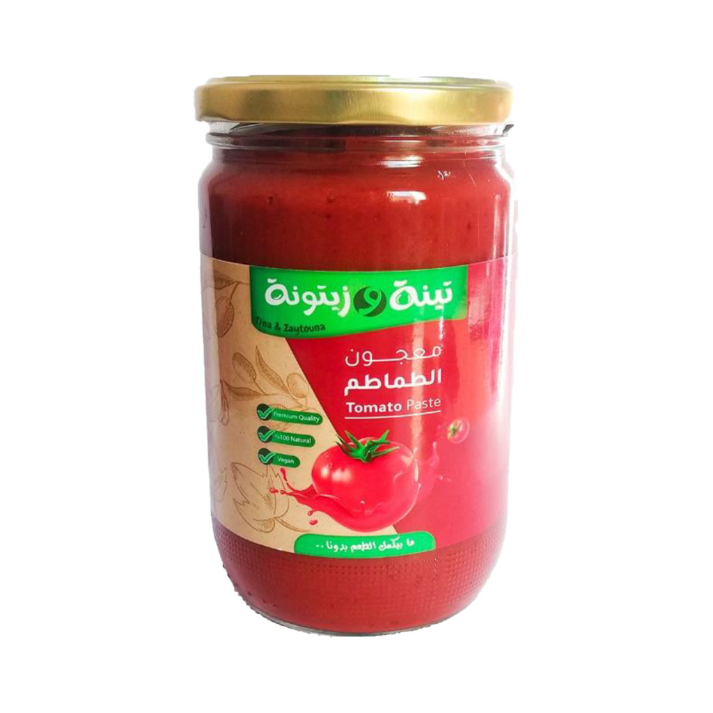 تينة و زيتونة - معجون الطماطم