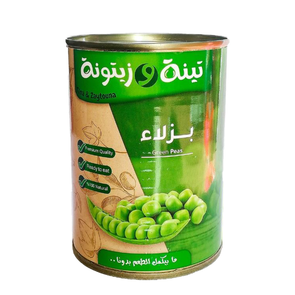 Tina & Zaytouna - Green Peas 200 Grams