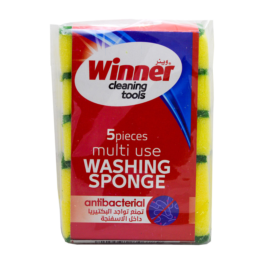 Winner - Multi use Washing Sponge 5 pcs