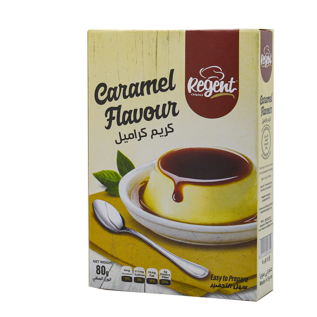 Regent - Caramel Flavour 80 Grams