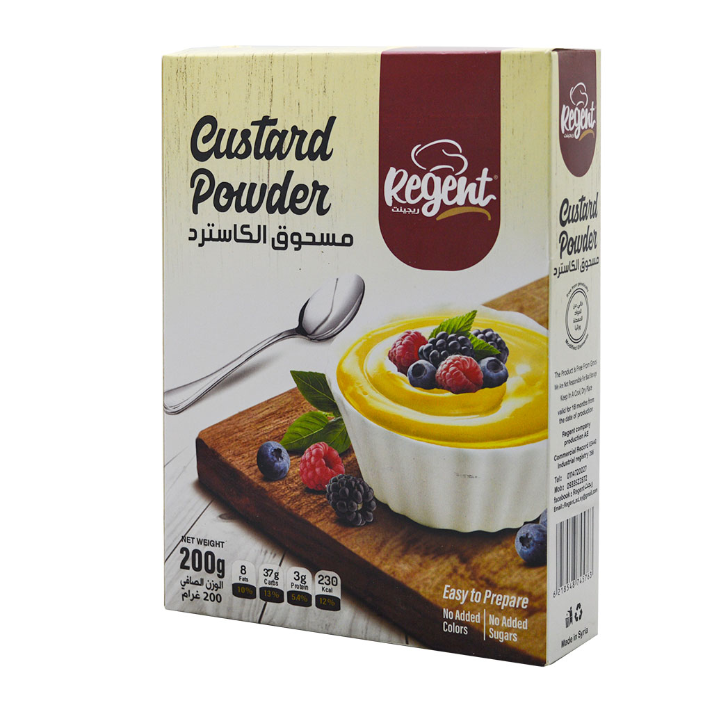 Regent - Custard Powder Can 250 Grams