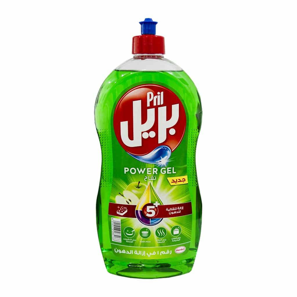 Pril - Power Dish Washing Gel Apple Scent + 250 ml Free